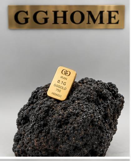 شمش طلای GGGOLD ۰.۱ گرم